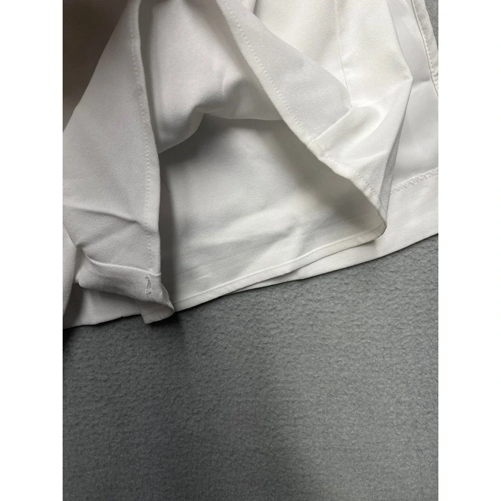 Lilly Pulitzer White Strapless Sweetheart Pleated Cocktail Dress 012393 Size 6 - Picture 13 of 15